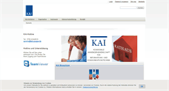Desktop Screenshot of kai-gruppe.de